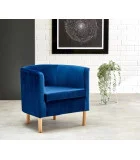 Armchair CLUBBY 2 dark blue order